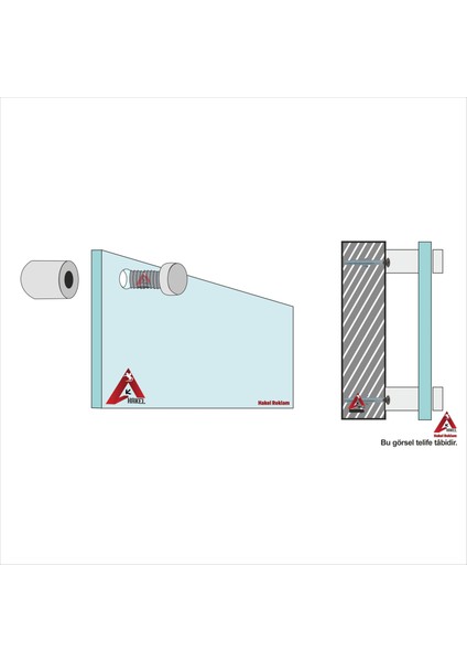 4'lü Krom Montaj Vidası Krom Vida 13X25MM Krom Tabela Vidası Tabela Yükseltme Vidası fiyatları