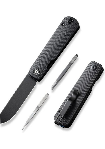 Sendy Flipper Knife Black G10 Handle Çakı fiyatları