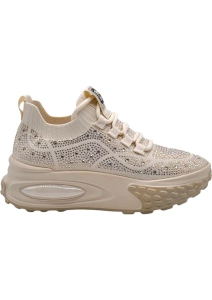 Bags Shoes Guja 24K305-4 Kadın Taşlı Sneaker Spor Ayakkabı