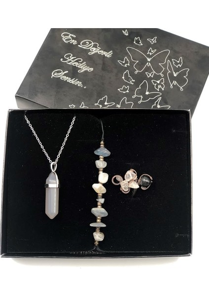 Taşların En Anlamlı Hali Sevdiklerinize En Doğal 14 Şubat Sevgililer Günü Hediye Seti