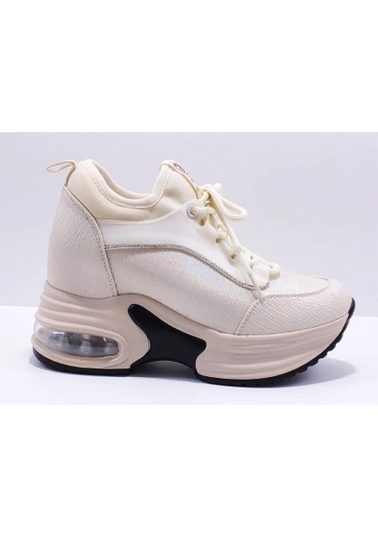 24K300-2 Kadın Gizli Dolgu Yüksek Ithal Tabanlı Fashion Spor Ayakkabı