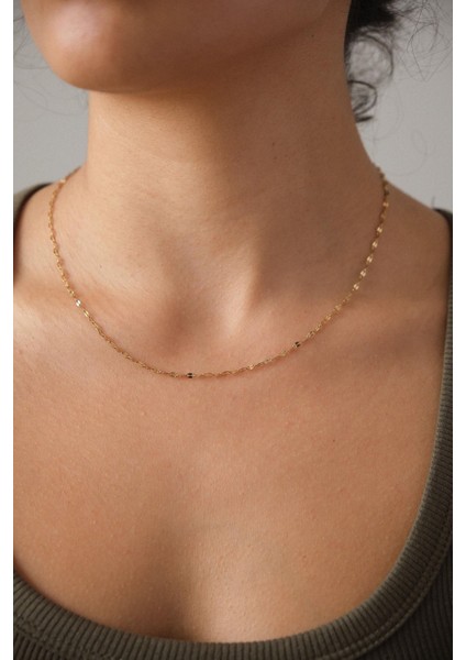 Çelik Dudak Zincir Kolye Ince Singapur Sarma Burgu Zincir 2mm Zarif Minimal modelleri