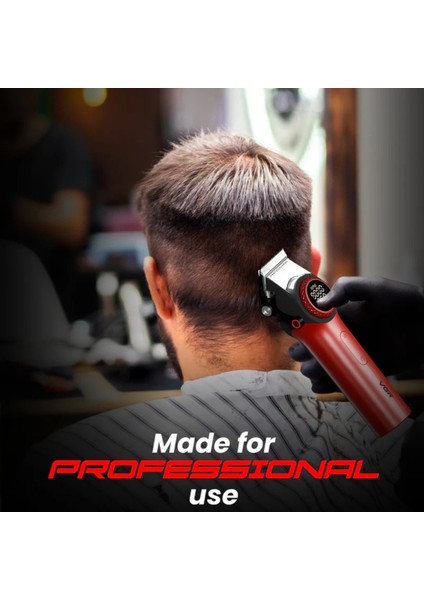 Vgr 001 Profesyonel Berberler Için Karbon Çelik Bıçak Saç Kesme Makinesi 9000RPM, LED Ekran fırsatları