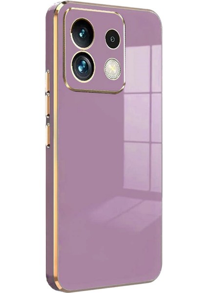 Xiaomi Redmi Note 13 5g Kılıf Volet Silikon - Mor 11