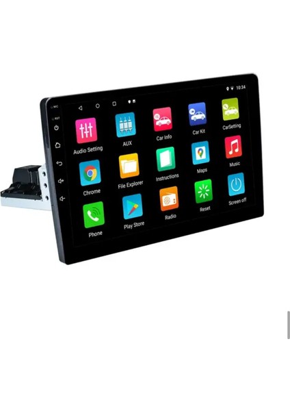 BRN-940 4/64GB Android Tek Din 9''inch Oto Araba Multimedya Teyp Car Play-Usb-Gps-Wifi Kamera