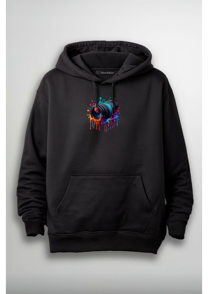 Renkli Kamera 2 Baskılı Unisex Sweatshirt