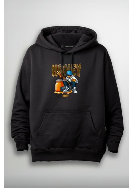 Honey Man Baskılı Unisex Sweatshirt