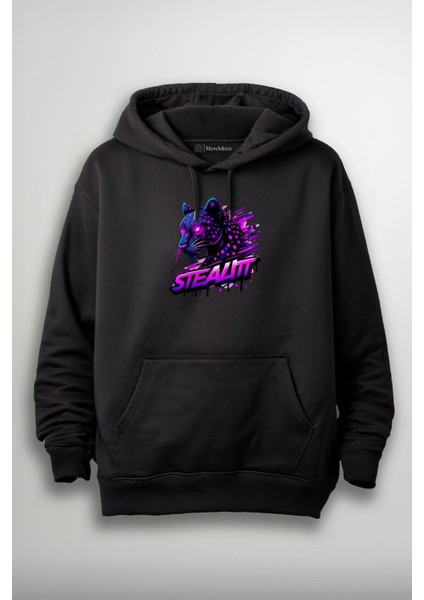 Stealit Panter Baskılı Unisex Sweatshirt
