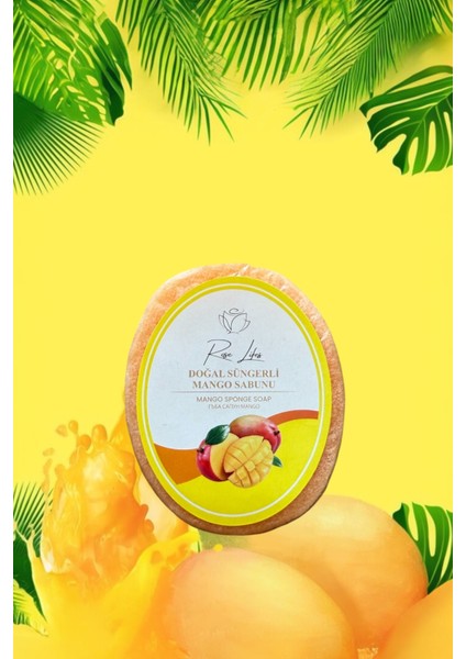 Dogal Süngerli Mango Sabunu 150GR