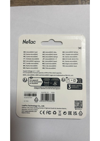 16 GB Micro Sd Kart