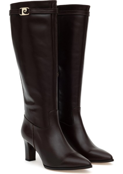 Kadın Kahverengi Topuklu Çizme 50295564-VR029 modelleri