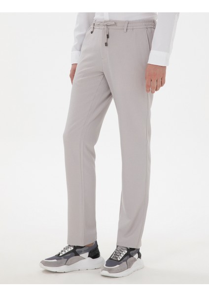 Erkek Gri Slim Fit Kumaş Pantolon 50305636-VR024 fiyatları