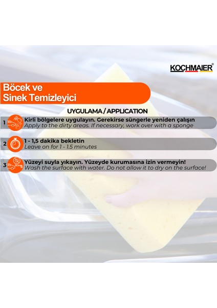 Sinek Böcek Temizleyici Sprey 500 ml