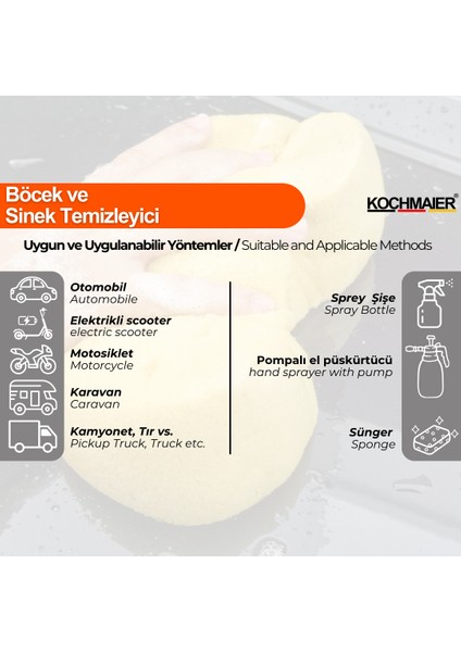 Sinek Böcek Temizleyici Sprey 500 ml