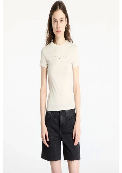 Tjw Slım Tonal Lınear Tee Ext