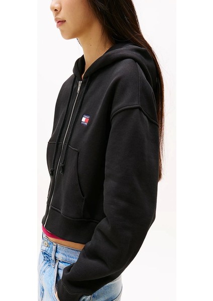 Tjw Bxy Crp Badge Zıp Hoodıe fırsatları