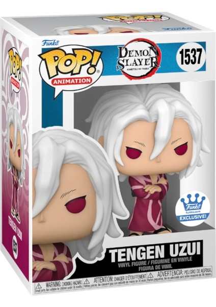 Pop! Demon Slayer Tengen Uzui In Kimono #1537 Funko Shop Exclusive Figür