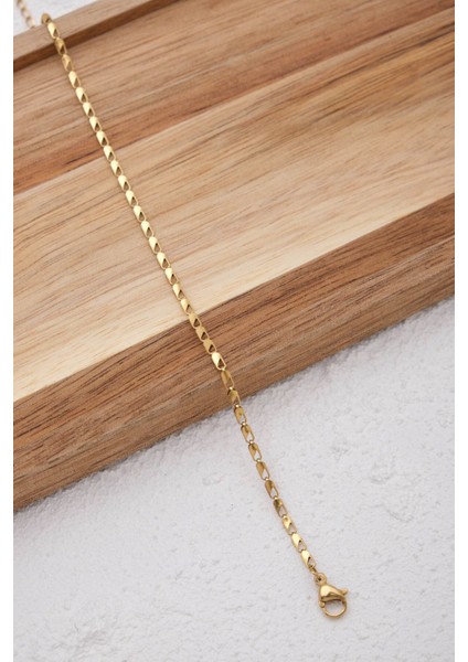 Çelik Ince Papağan Zincir Bileklik Kararmaz 17+4cm 2mm Günlük Kullanıma Uygun fiyatları