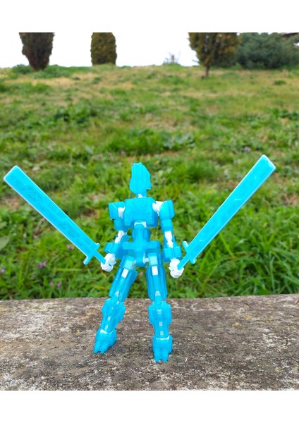 Elemental Oynar Eklemli Robot Figür Dummy