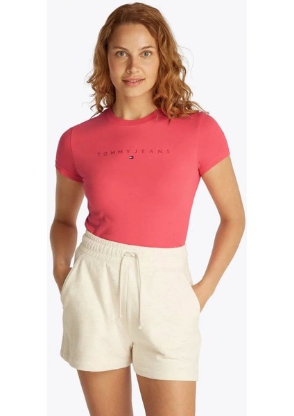 Tjw Slım Tonal Lınear Tee Ext