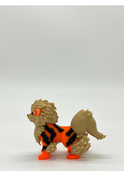 Pokemon Oyuncak, Arcanine 5cm ( Hediyeli ) Boyasız Renkli Baskı