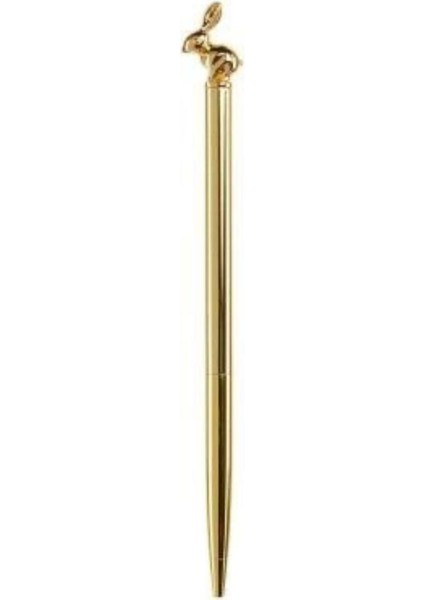 Tavşanlı Metal Özel Kutusunda Mavi Mürekkepli Tükenmez Kalem 0.5 mm