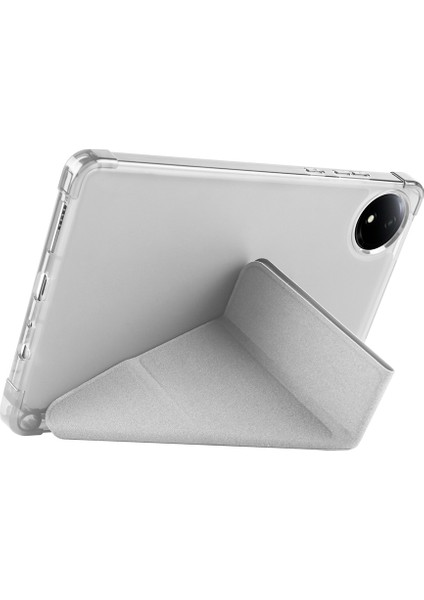 Redmi Pad Se 8.7 '' ile Uyumlu Standlı Kılıf Dokunmatik Kalem ve Klavye Mouse 3'lü Set