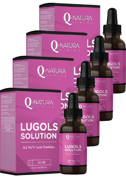 Lugol's Solution % 2 Iyot Damla - 4 Adet