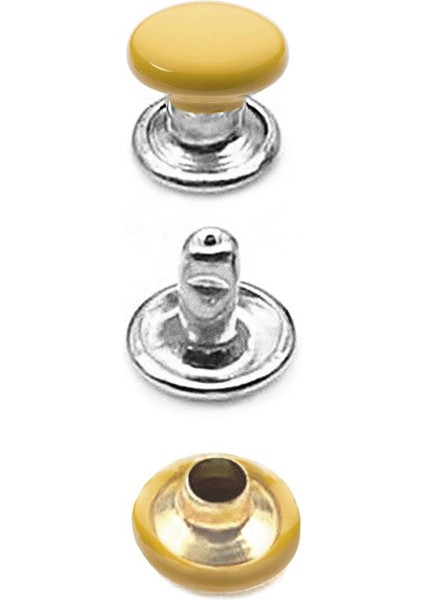 5 mm 00 No Sarı Renkli Perçin Rivet 30 Adet