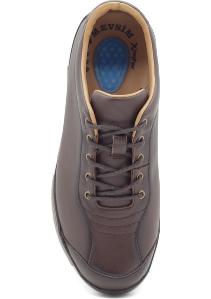 Deri Erkek Günlük Yürüyüş Ayakkabısı - 2170 Kahve fırsatları