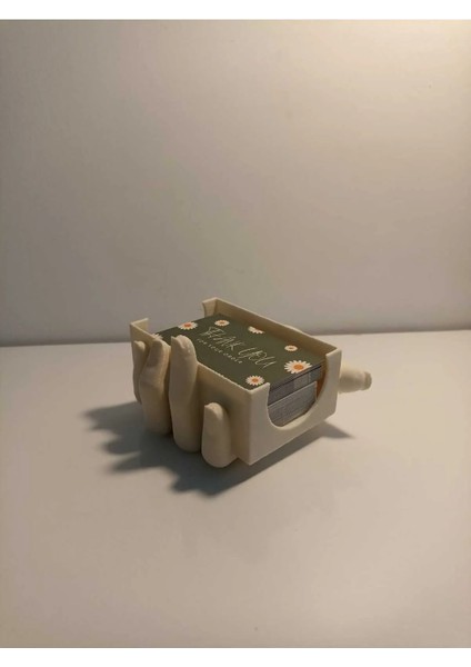 Modern El Şeklinde Kartvizitlik Dekoratif Kartvizitlik Plastik Kartvizitlik Masa Üstü Kartvizitlik