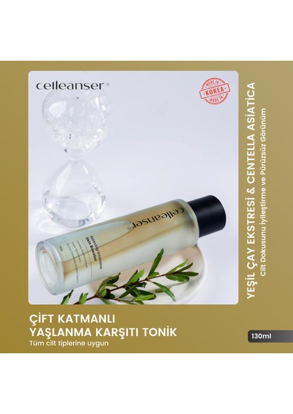 Çift Katmanlı Yatıştırıcı Etki Sağlayan Cilt Dengeleyi Tonik Relaxing Intensive Skin Booster