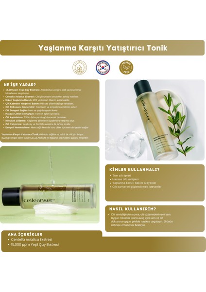 Çift Katmanlı Yatıştırıcı Etki Sağlayan Cilt Dengeleyi Tonik Relaxing Intensive Skin Booster fırsatları