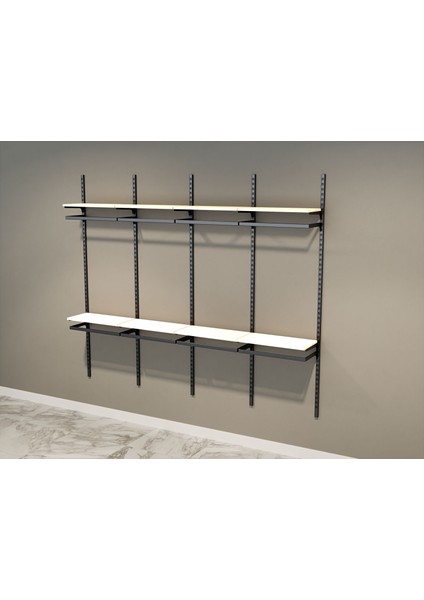 Dekoratif Giyinme Odası Raf Sistemleri & Oda Içi Dekoratif Gardrop Raf Sistemi