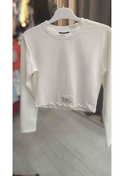 Kız Çocuk Beyaz Krop fiyatları