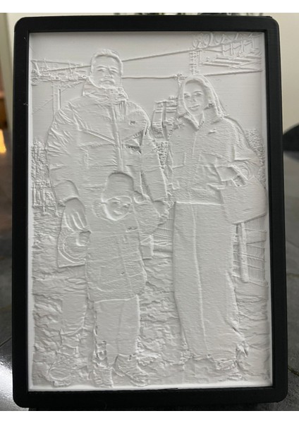 Sevgililer Günü Lithophane Işıklı Resim Çerçevesi 14 Şubat Sevgililer Günü Resimli Abajür
