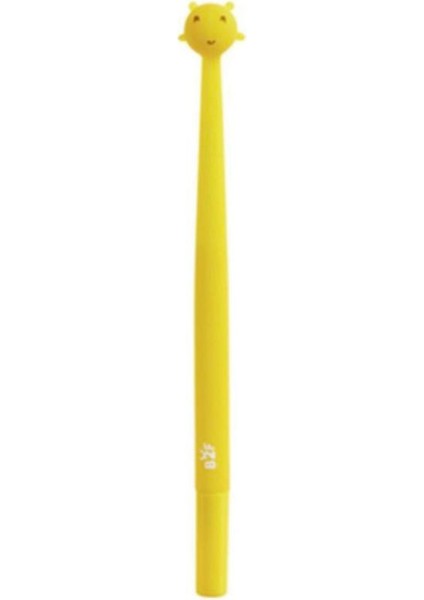 BACK2FUN Yumuşak Jel Kalem 0.5 mm Zürafa Sarı