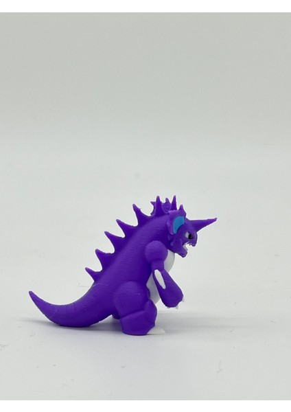Pokemon Oyuncak, Nidoking 5cm ( Hediyeli ) Boyasız Renkli Baskı modelleri