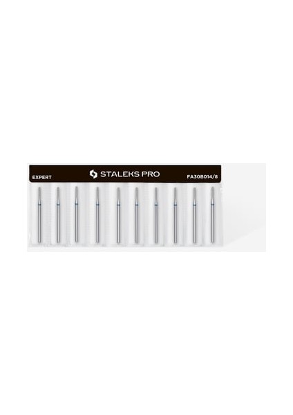 Elmas Yuvarlanmış Silindir Freze, Mavi, Çap 1,4 mm, Çalışma Kısmı 8 mm modelleri
