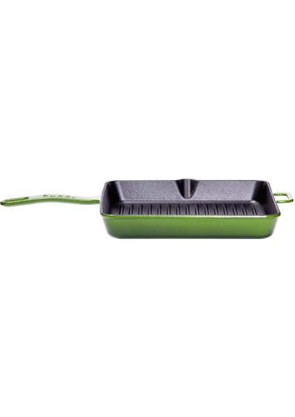 Kare Izgara Tava Degrade Yeşil 30 cm