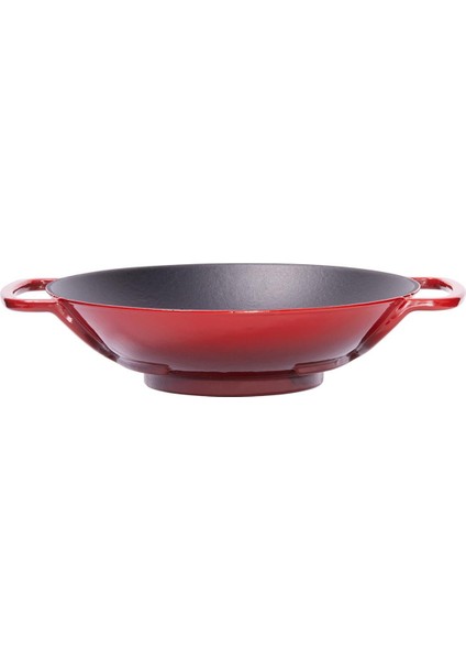 Wok Tava Kırmızı 35 cm modelleri