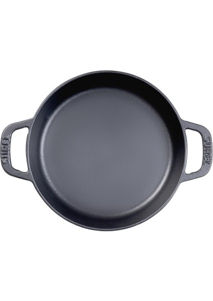 Yuvarlak Düz Sahan Mat Siyah 20 cm fırsatları