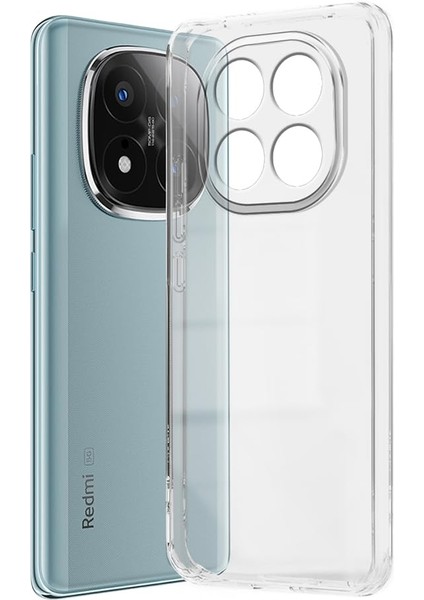 Xiaomi Redmi Note 14 Pro Plus ile Uyumlu Kılıf Şeffaf Kamera Korumalı Esnek Silikon Telefon Kılıfı Kapak modelleri