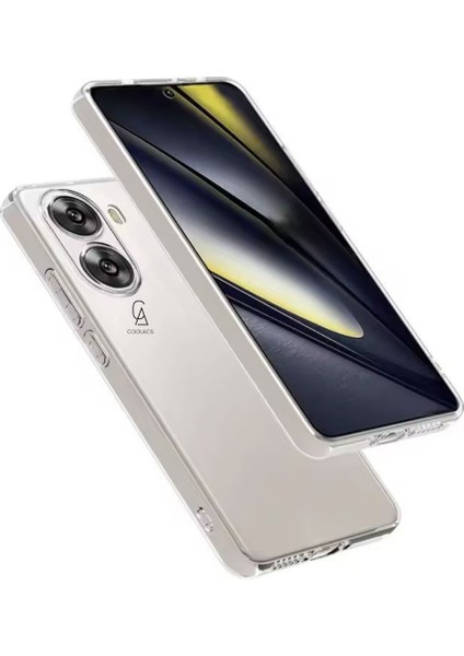 Xiaomi Poco X7 Pro ile Uyumlu Kılıf Şeffaf Kamera Korumalı Esnek Silikon Telefon Kılıfı Kapak fırsatları