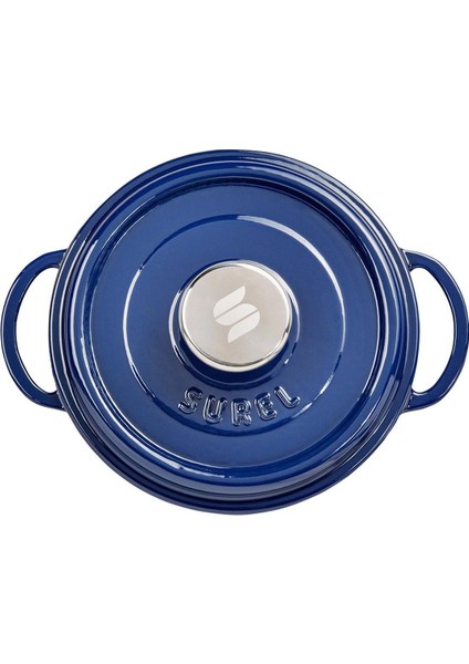 Derin Tencere Degrade Mavi 24 cm