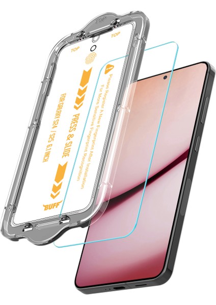 Buff Samsung Galaxy S25 / S24 Easyfit Cam Ekran Koruyucu modelleri