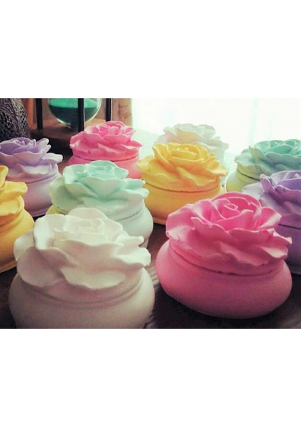 Gül Kabarmalı Kutu Silikon Kalıp K-153 modelleri