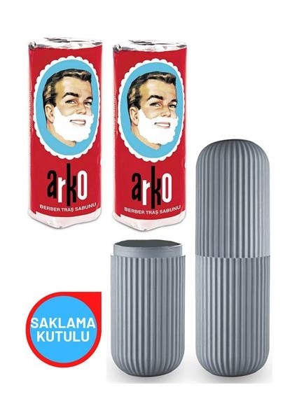 Arko 2 Adet Kutulu Tıraş Sabunu Seti