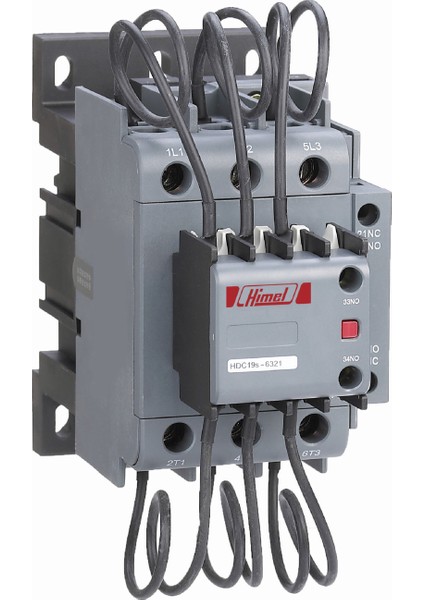 HDC19S2511M7 3X25A Kompanzasyon Kontaktörü 1no+1nc 220V Ac