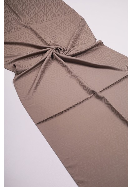 Kendinden Desenli Jakar Şal